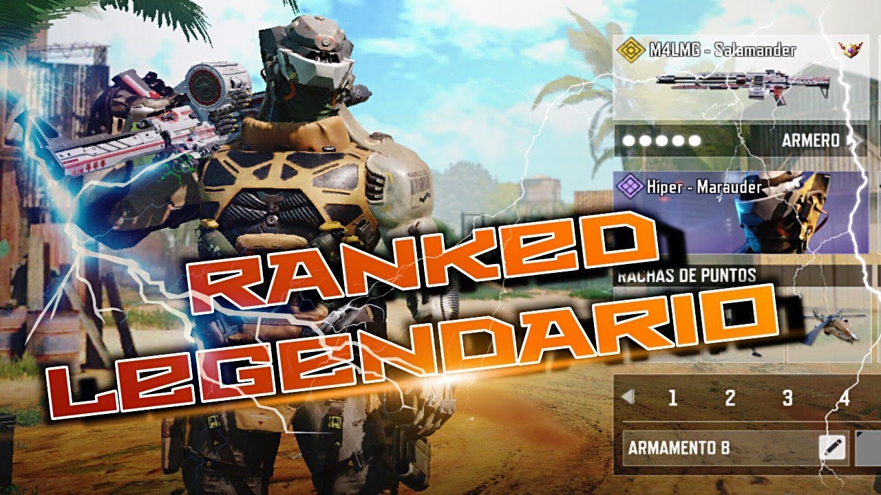 M4LMG Salamander Legendaria 😎 - Gameplay COD Mobile