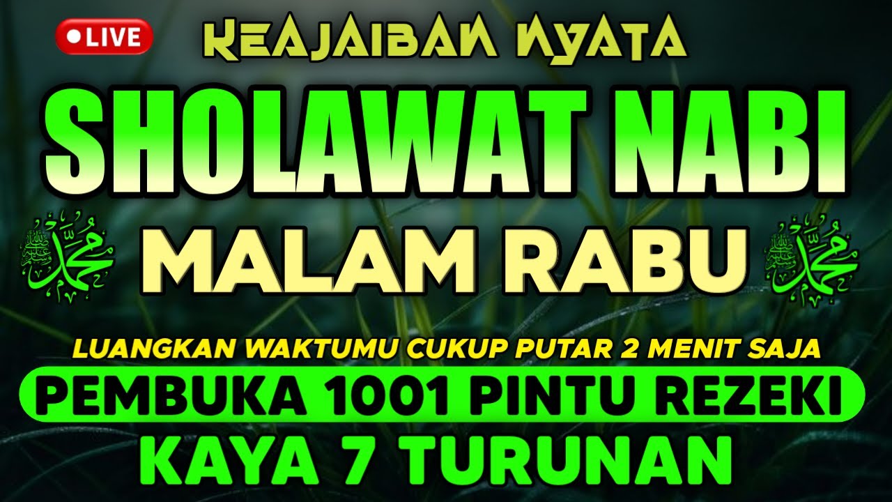 SHOLAWAT JIBRIL PENARIK REZEKI PALING MUSTAJAB, Sholawat Nabi Muhammad SAW, Sholawat JIBRIL MUSTAJAB