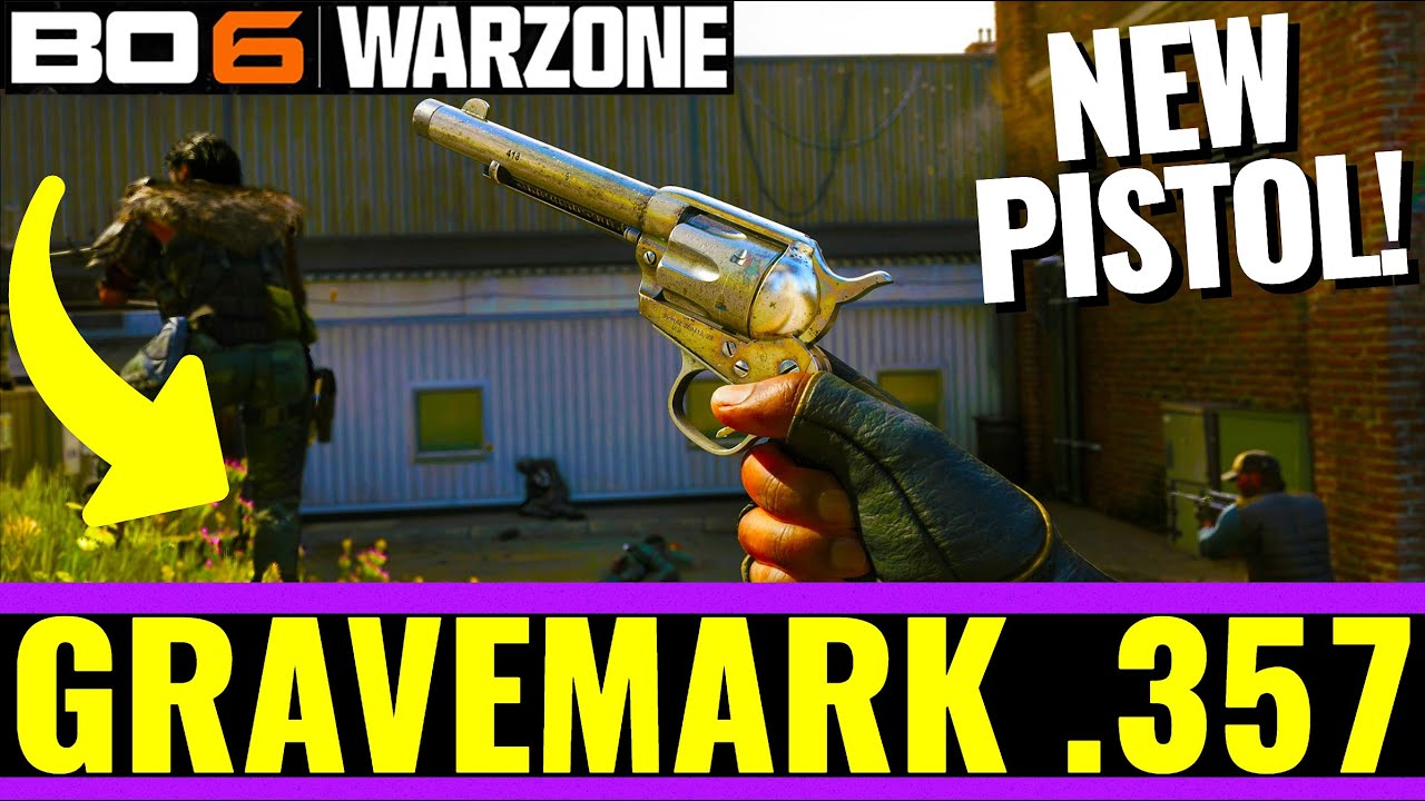 НОВЫЙ пистолет Gravemark в Warzone и как его разблокировать в НОВОМ событии Black Ops 6 Warzone!