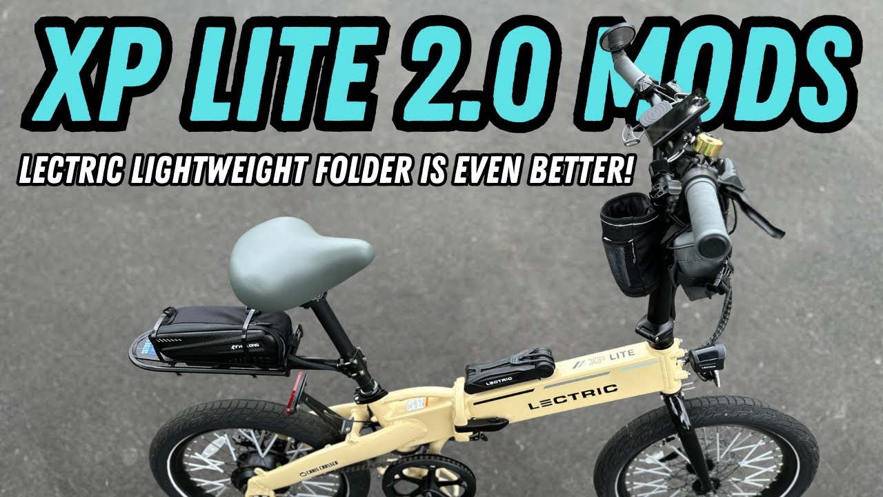 XP Lite 2.0 Mods: I made the best low cost Ebike even Better!