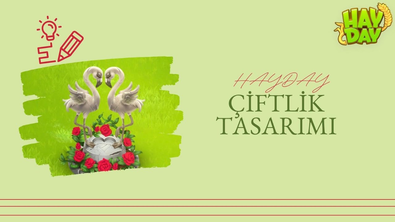 HAYDAY ÇİFTLİK TASARIMI 5 ✨ (Hay Day Çiftlik) #hayday