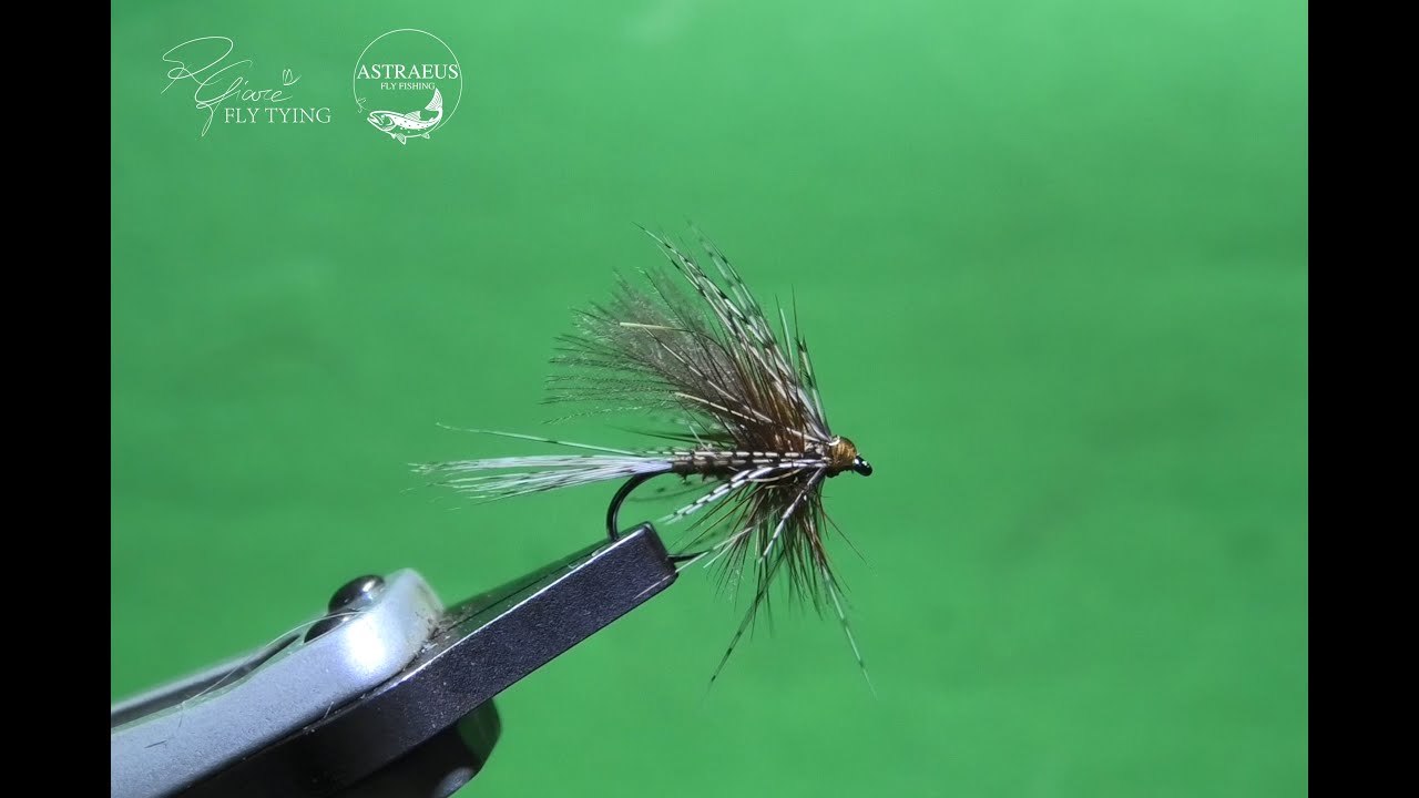 Fly #3 dressing class - March Brown