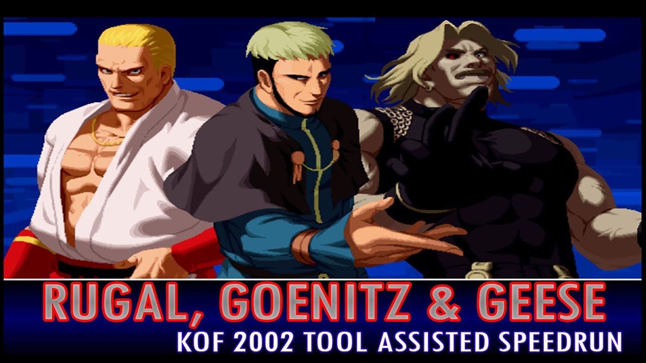 TAS KOF 2002 Geese, Rugal, Goenitz