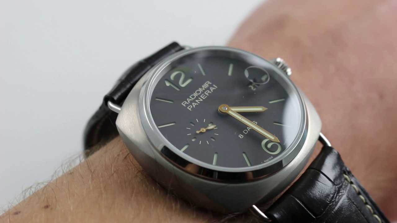 Panerai Radiomir 8 Days Titanio PAM 346 Luxury Watch Review