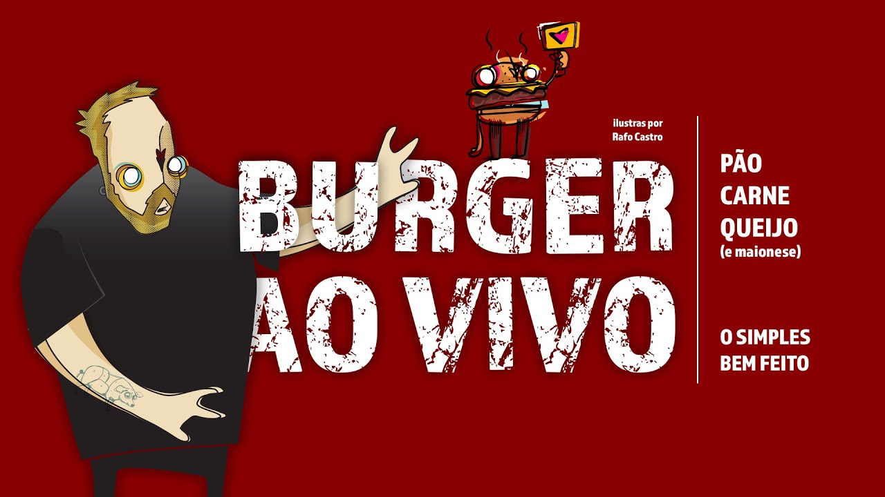 LIVE #1 - Pão, Carne e Queijo (e maionese) | O simples bem feito!