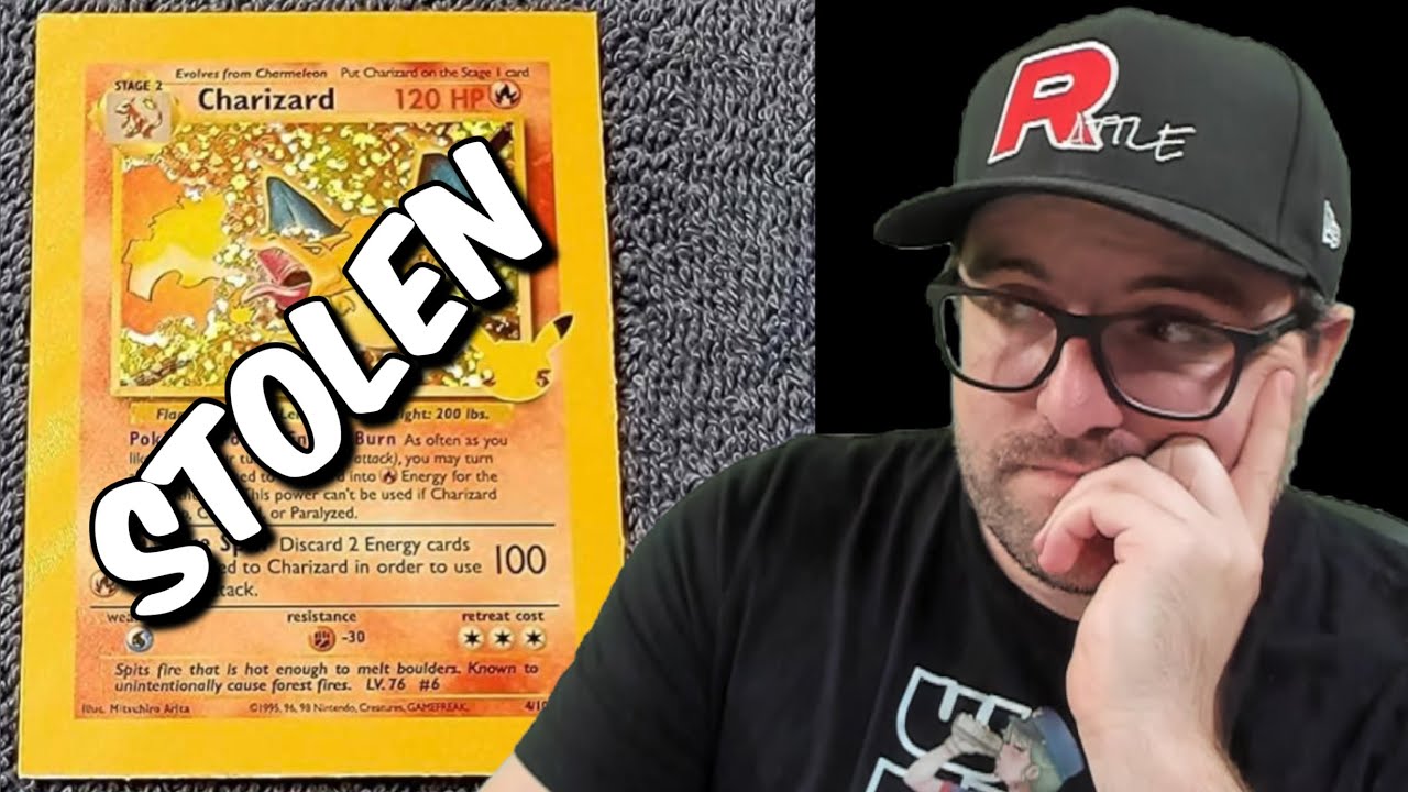 Strange Charizard Stolen From Millennium Print Group