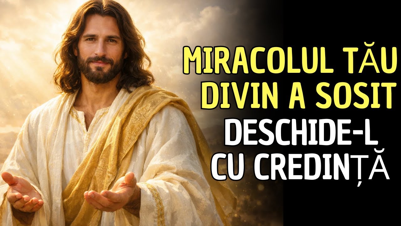 URGENT! DUMNEZEU VORBEȘTE: MIRACOLUL TĂU DIVIN A SOSIT DEJA — PRIMEȘTE-L CU CREDINȚĂ!