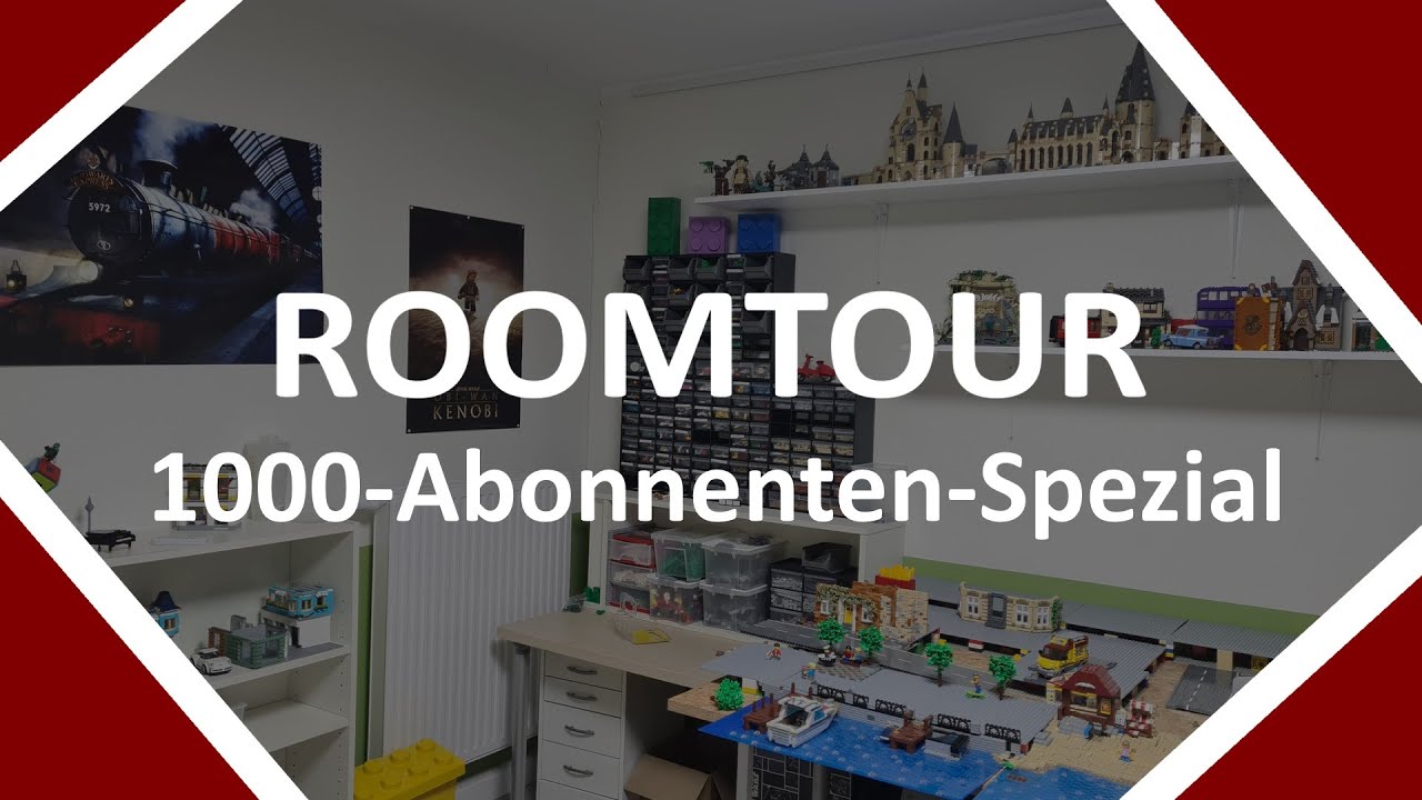 LEGO ROOMTOUR: Italienische Stadt, LEGO Teilesortiment und mehr🤩