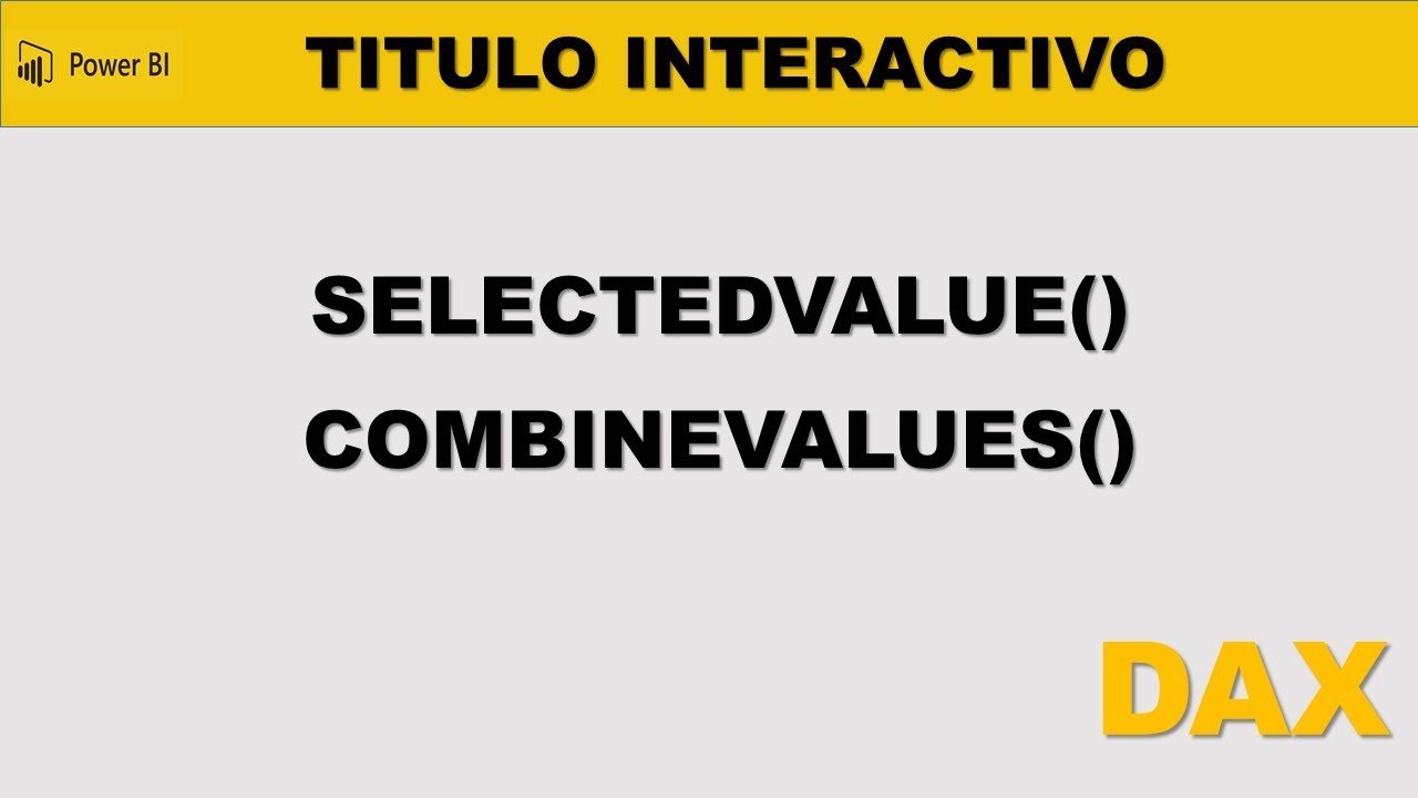 Como crear t&iacute;tulos interactivos en los gr&aacute;ficos en Power BI