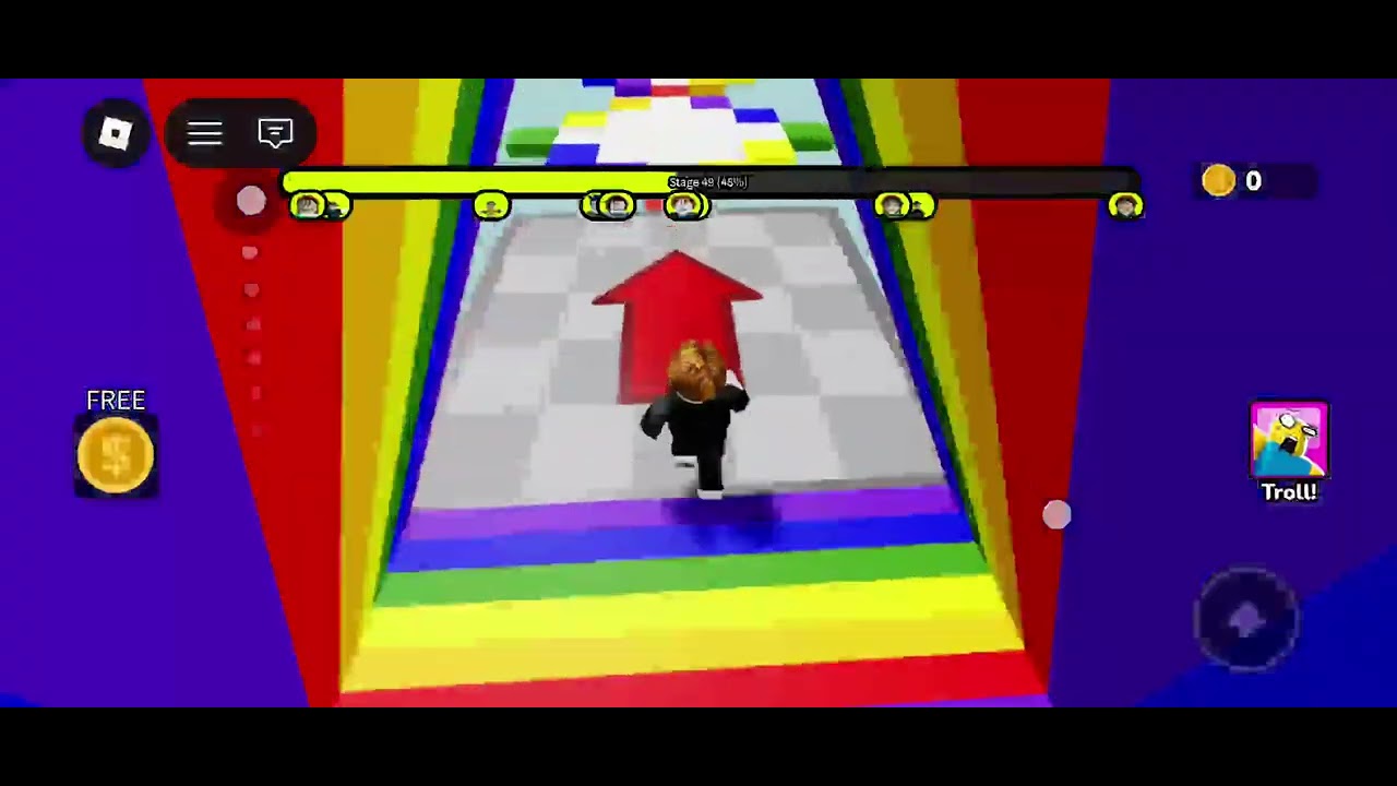 Roblox Final (Easy obby)(stage 101%99)
