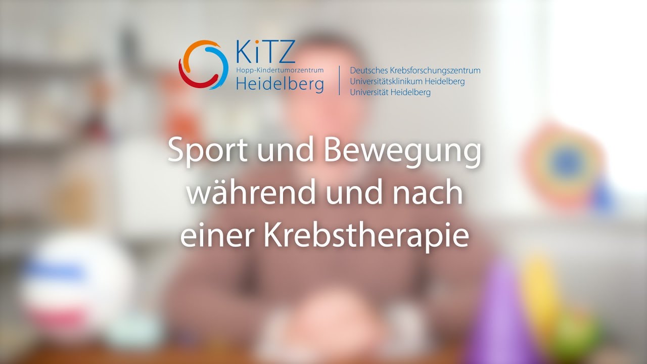 Sport & Bewegung während der Krebstherapie  | Krebs bei Kindern klargemacht