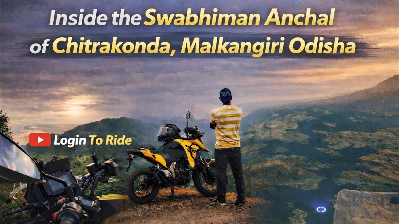 Epic Bike Ride to Swabhiman Anchal | Chitrakonda | Malkangiri | Odisha | Moto Vlog