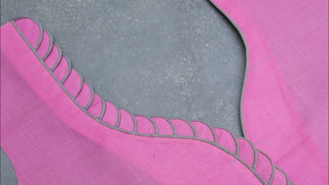 New Kurti Frunt Neck Design easy cutting And Stitching \\ new neck design \\ @sajiddesigns