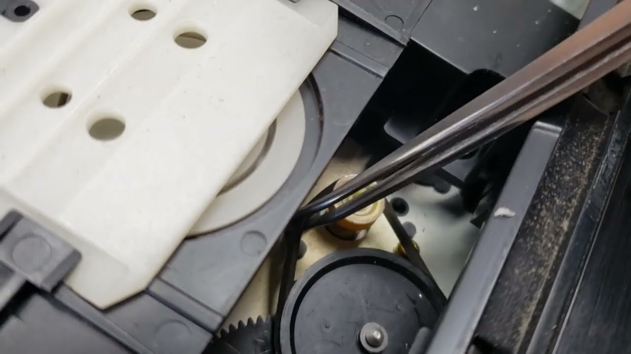 Nakamichi CDP-2A CD Player Door Belt Change Replacement Installation