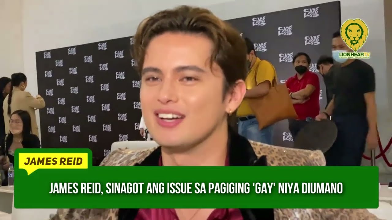 James Reid, nagsalita na sa 'gay' isyu at viral kiss with another guy