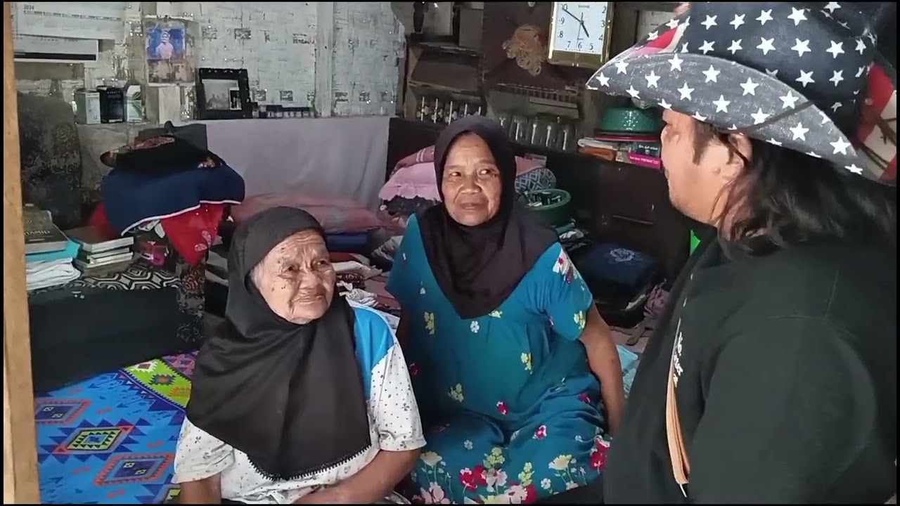 Mak Epon Jompo tua usia 100 tahun Lebih, kaki NYa patah kecelakaan #pondok #kisahinspiratif 