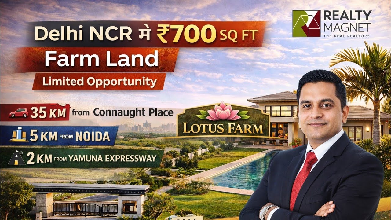 Lotus Farm:Luxury Gated Farm Living & High-Growth Investment, Stratagic Location & Investment Value 