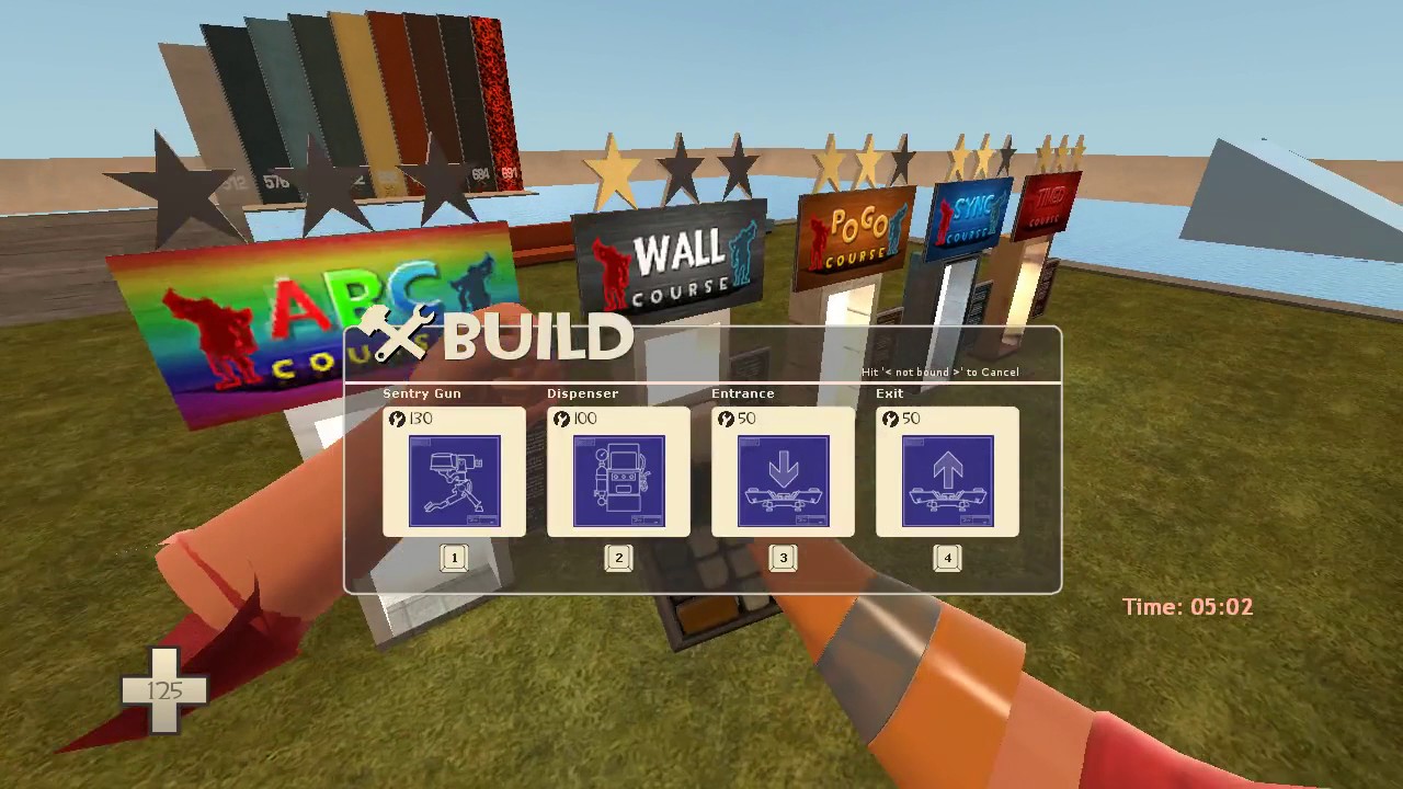 TF2 Speedrun : Jump Academy as engineer in 7 minutes 50 seconds (no sentry buffs)