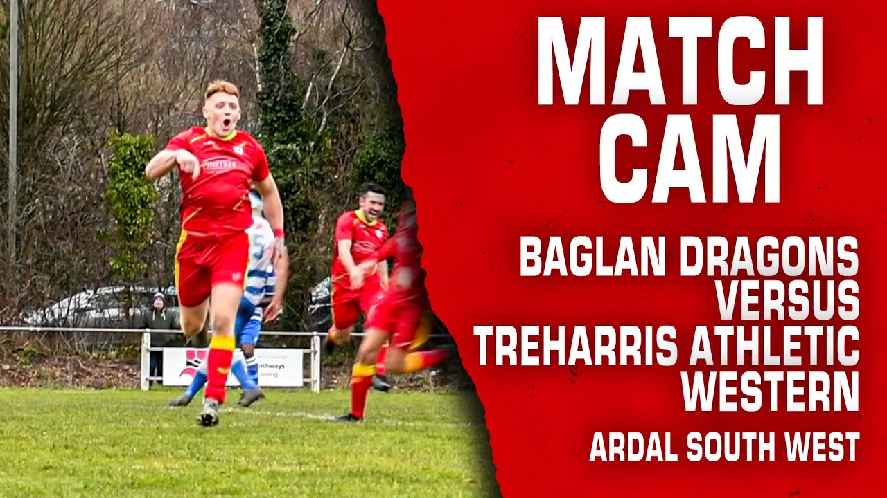 Baglan Dragons v Treharris Athletic Western FC | Match Cam