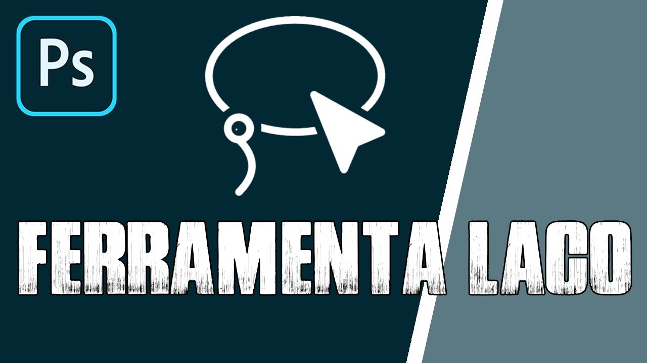 Ferramenta Laço - Laço Poligonal e Laço Magnético | Photoshop | #psdozero