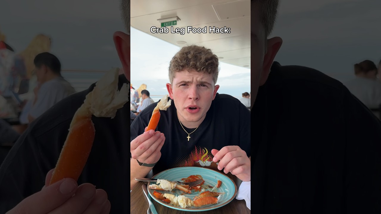 Easiest way to eat crab legs!