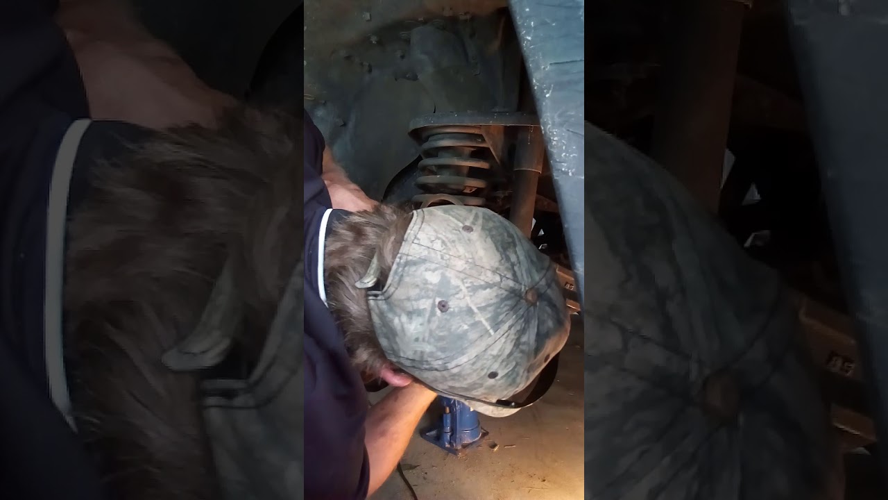 Nissan patrol gu brake pad change