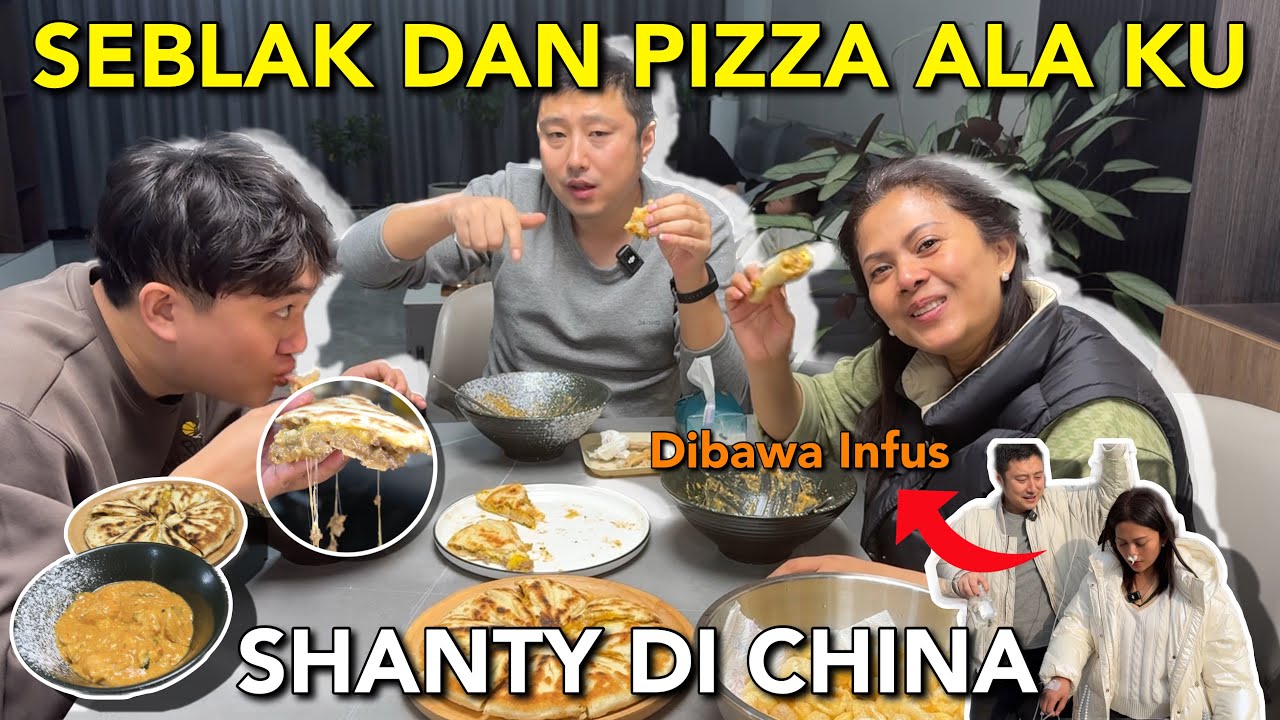 LAGI GAK ENAK BADAN, INGIN MAKAN MASAKAN TANAH AIR, MAKA MASAK SEBLAK & PIZZA VERSI AKU SENDIRI🇮🇩