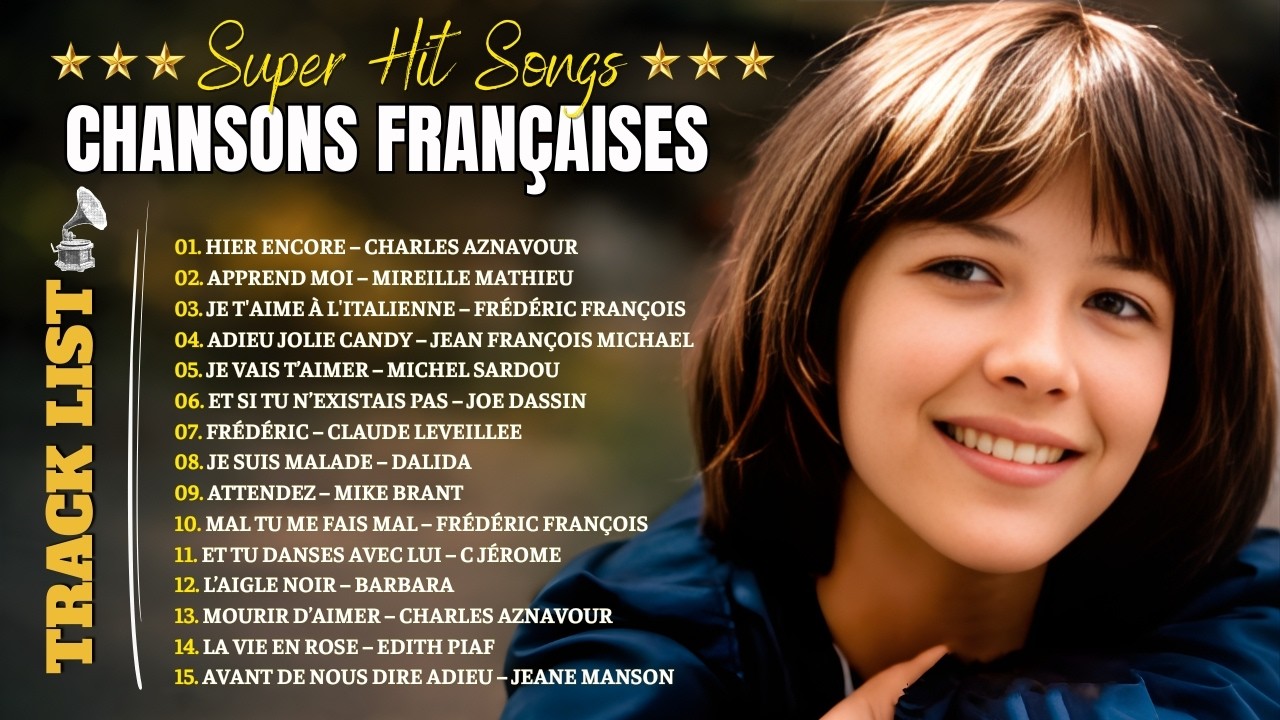 Vieilles Chansons✨ Charles Aznavour, Joe Dassin, Michel Sardou, Frédéric François, C Jérome,