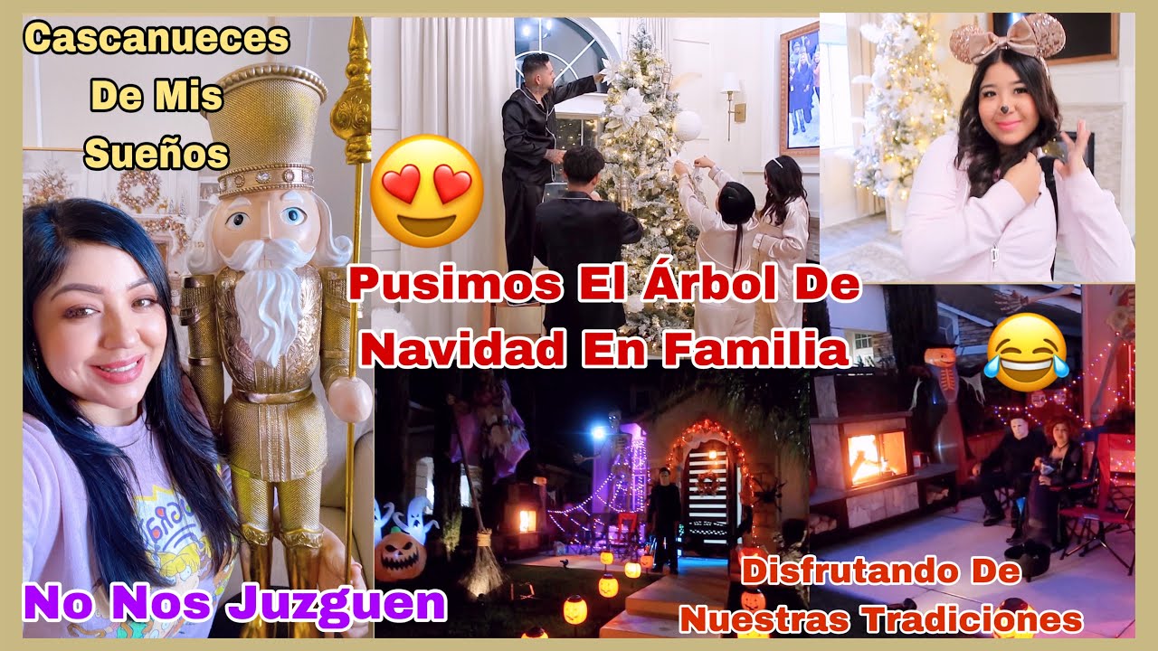 Decoramos Nuestro Árbol De Navidad En Familia Encontré El Cascanueces De Mis Sueños-Nos Divertimos😂
