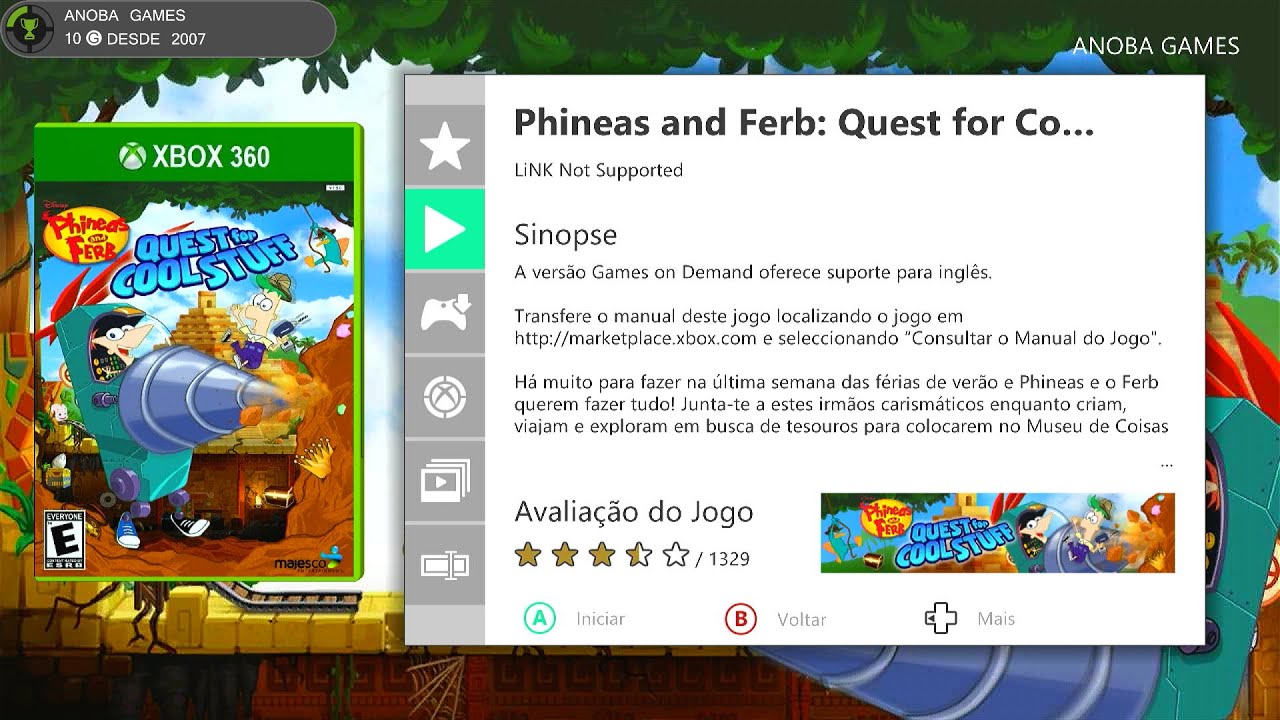 Phineas and Ferb: Quest for Cool Stuff (Xbox 360)