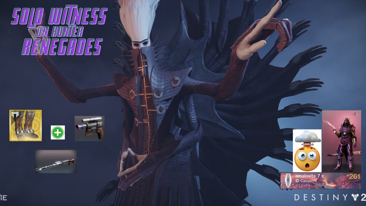 Solo Witness On Hunter Ep.Renegades