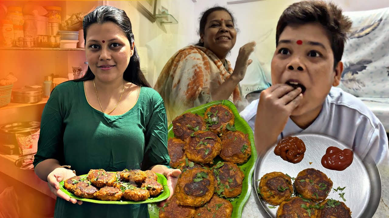 ताई ने घरी सर्वांसाठी बनवले व्हेज तंदुरी मोमोज🥟😍एकदम चविष्ट माहोल बना दिया भाईसाहेब🙈