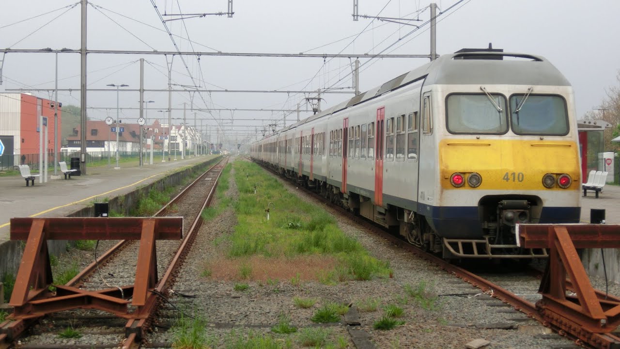 NMBS SNCB/ 3x MS AM 80 'BREAK' Vertrek Départ Abfahrt Knokke, 9.V.2024