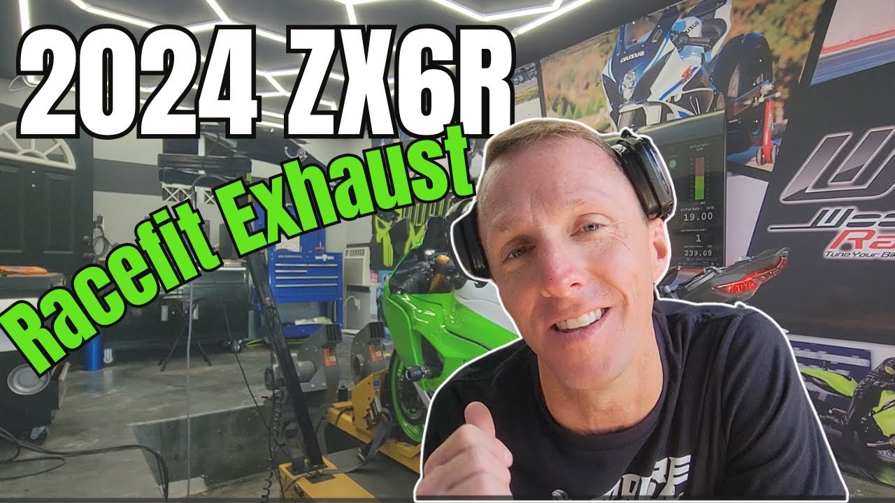 Вы не поверите в мощь выхлопной системы ZX6R Racefit 2024 года