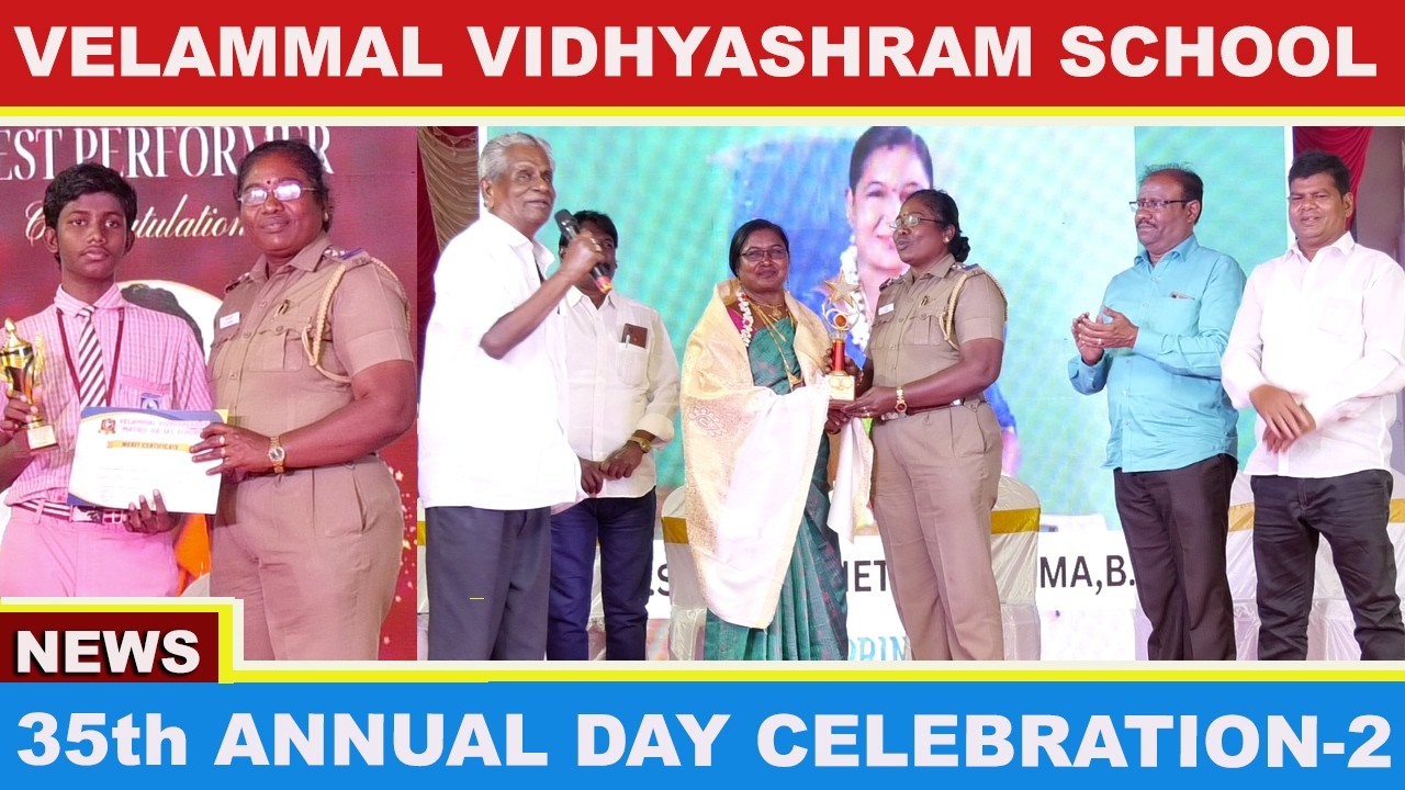 Annual Day Celebration 2026 | Velammal Vidhyashram Matric School Lakshmi Nagar Maduravoyal | Part -2