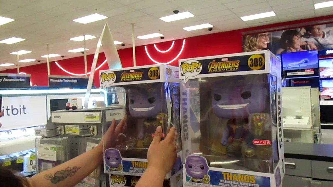 THANOS 10 inch Target FUNKO POP Hunting VLOG