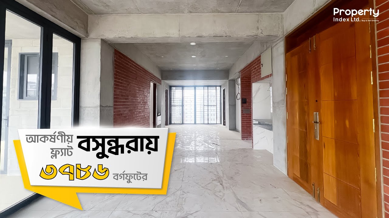 Bashundhara | 3786 SQFT Luxurious Fair faced Apartment | 4 Bed | PI 607