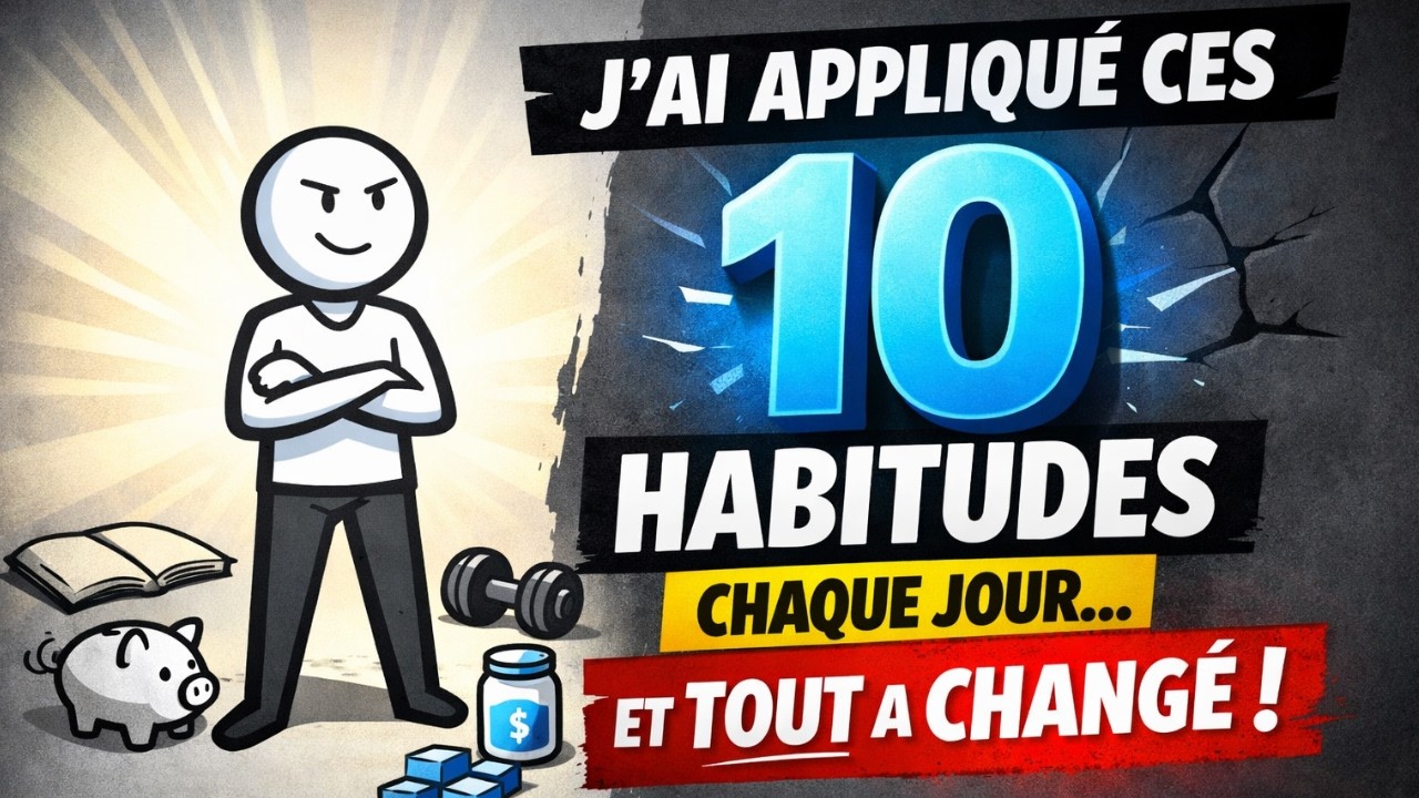J’ai appliqué ces 20 habitudes chaque jour… et tout a changé.