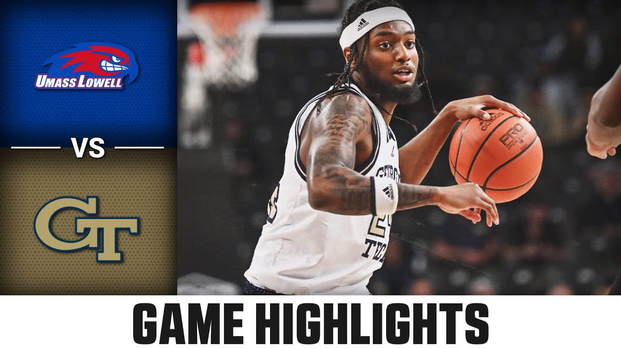 UMass Lowell vs. Georgia Tech Game Highlights | 2023-24 ACC Men's Basketball