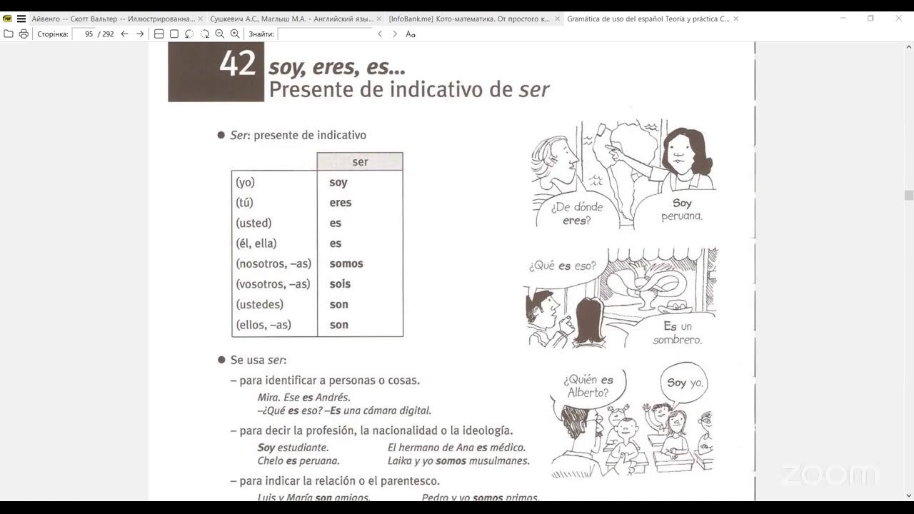 ❗Gramática de uso del español⚡💯40-42😱✨Pronombres 🎁💰SER🍀💏❗ 🧿