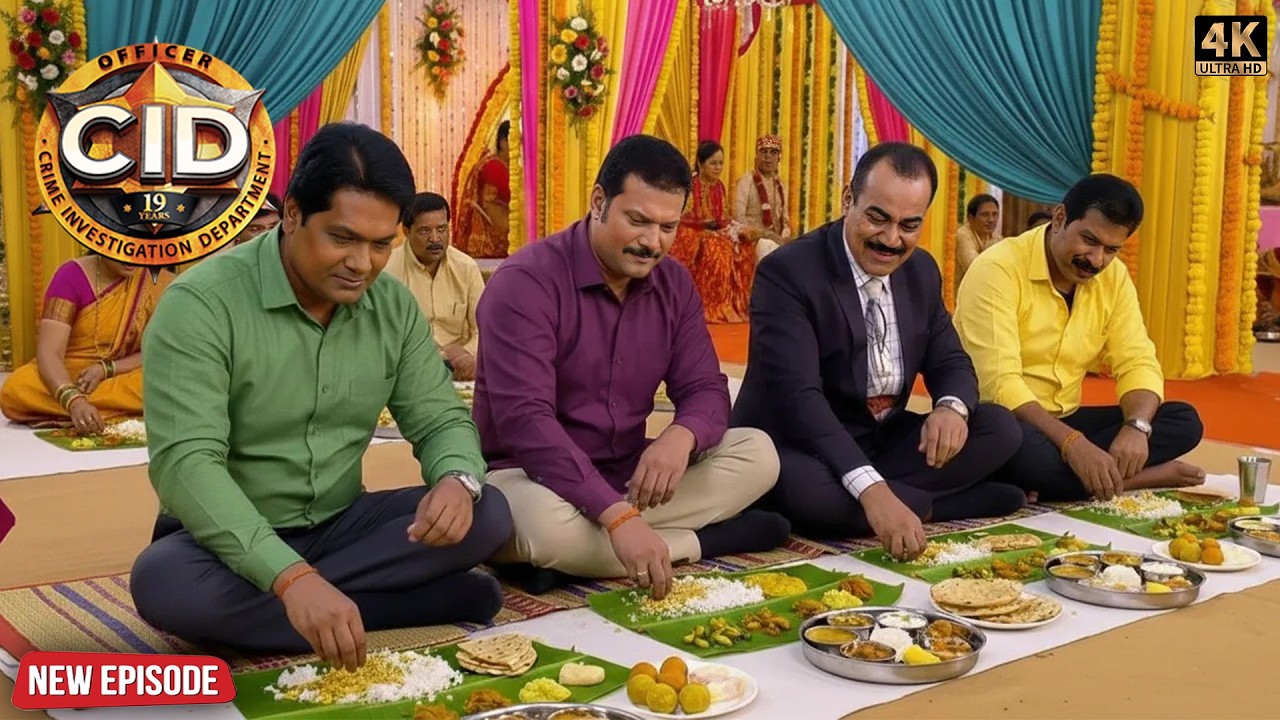 শ্রেয়ার বিয়েতে সিআইডি টিম আনন্দের সাথে কলা পাতা খেয়েছে |  CID | New Episode 2026