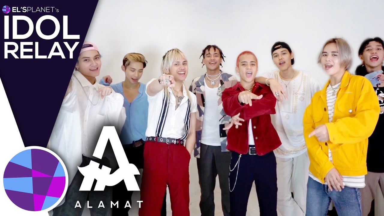 ALAMAT Plays IDOL RELAY! #ALAMATxEP_IDOLRELAY | EL's Planet