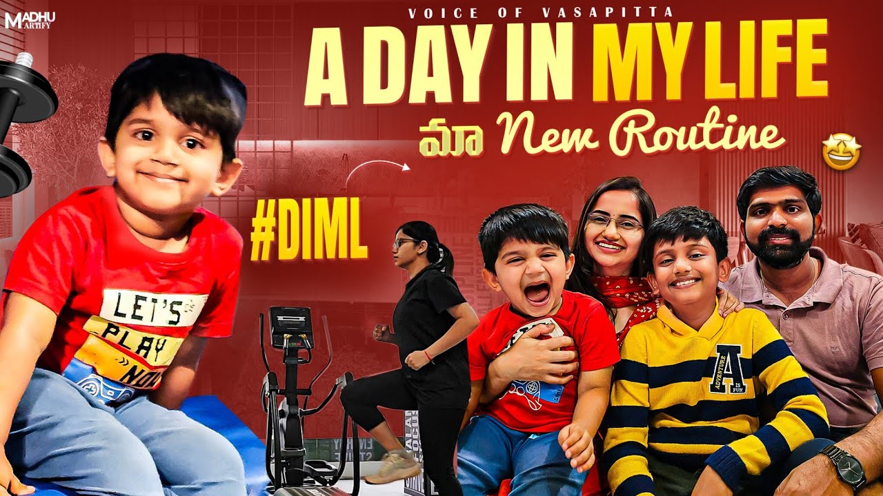 #DIML A day in my life with family | New routine | Kids food #voiceofvassapitta #newvlog 