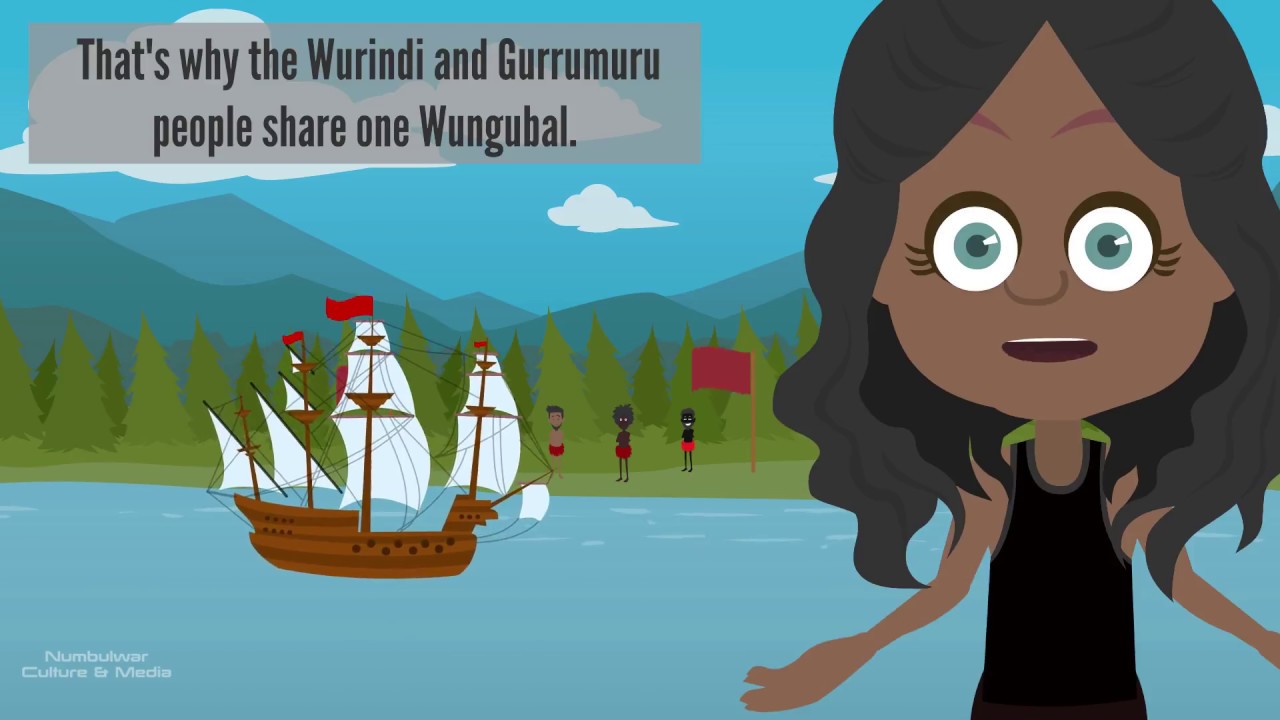 Wurindi & Gurrumuru - Red Flag Story - Sharon Anne Bara - ENGLISH