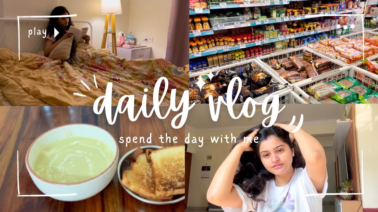 D Mart Shopping Vlog || Broccoli 🥦 Soup || Skincare ✨