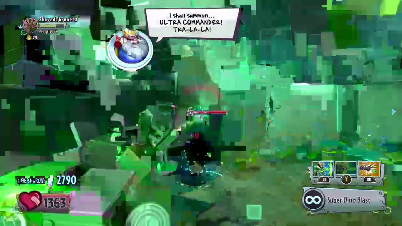 pvz gardenwarfare 2 speedrun infinity time plants (wave 25 in 30:29) (wave 50 in 1:18:36)