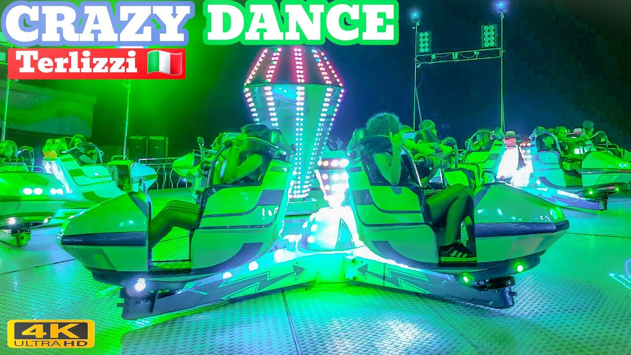CRAZY DANCE Ride Giostre 2025 🇮🇹 Terlizzi 4K