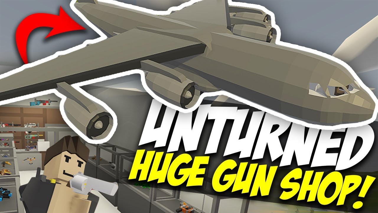 HUGE MOBILE GUN SHOP - Unturned Store RP!