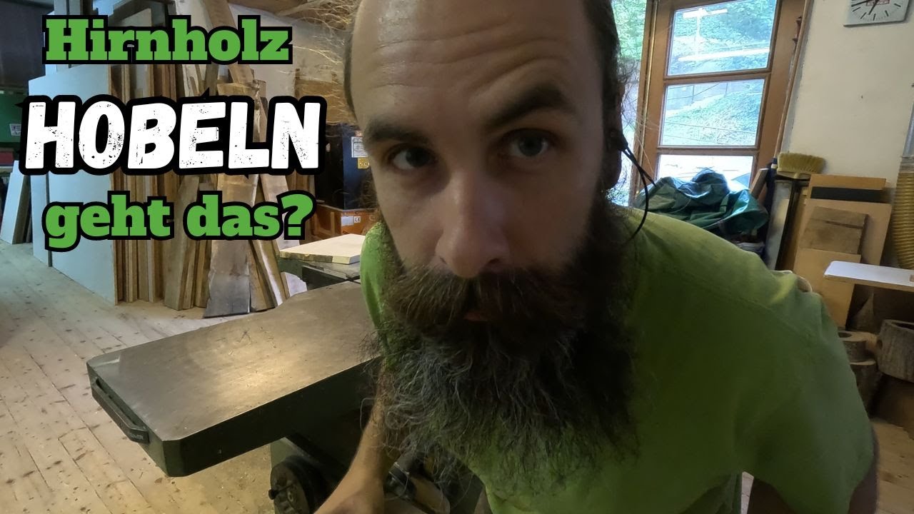 Hirnholz-Schneidebrett hobeln, geht das gut?