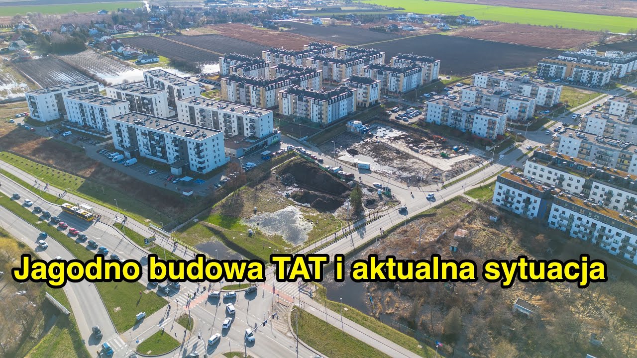 Budowa Trasy Autobusowo-Tramwajowej na Jagodno, Stan prac Luty 2024